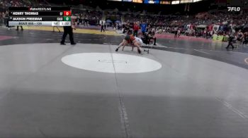 126 lbs Champ. Round 3 - Henry Thomas, Glenns Ferry vs Jaxson Freeman, Caldwell