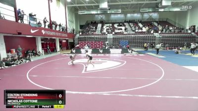 141 lbs 1st Place Match - Colton Stoneking, Fairmont State vs Nicholas Cottone, Millersville