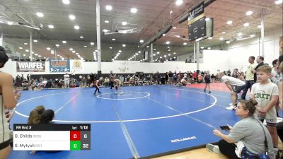 73 lbs Rr Rnd 2 - Brody Childs, Redhawk vs StevyJ Mytych, Grit Mat Club