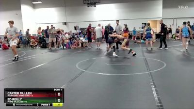 98 lbs Finals (2 Team) - Ed Reilly, Prime WC Silver vs Carter Mullen, Warhawks Wrestling