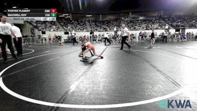 58 lbs Final - Porter Flanery, Cowboy Wrestling Club vs Maxwell Roy, Standfast