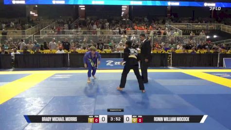 Ronin William Mocock vs Brady Michael Morris 2025 Pan Kids Jiu-Jitsu IBJJF Championship