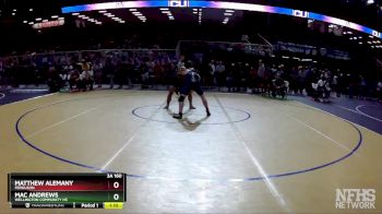 3A 160 lbs Quarterfinal - Matthew Alemany, Ferguson vs Mac Andrews, Wellington Community Hs