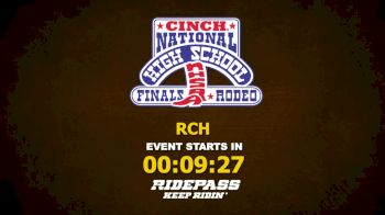 Full Replay - National High School Rodeo Association Finals: RidePass PRO - RCH - Jul 19, 2019 at 5:50 PM EDT