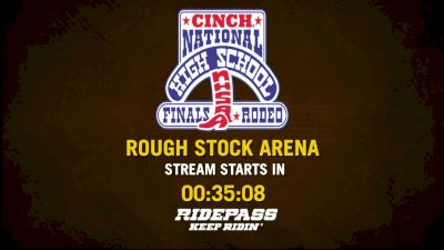 Full Replay - National High School Rodeo Association Finals: RidePass PRO - Rough Stock - Jul 19, 2019 at 5:50 PM EDT