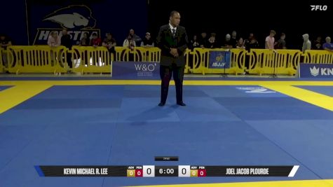 Joel Jacob Plourde vs Kevin Michael R. Lee 2025 Pan IBJJF Jiu-Jitsu No-Gi Championship