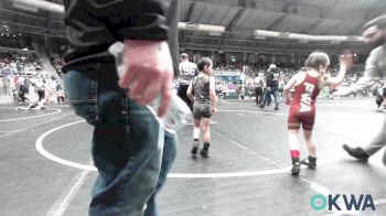 46 lbs Round Of 64 - Amelia Mairel, Perry Wrestling Academy vs Dawsyn Hawkins, Wagoner Takedown Club