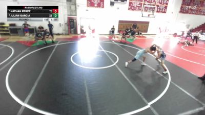 144 lbs Round 1 - Nathan Perez, Team Thunder vs Julian Garcia, SoCal Bears