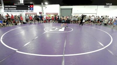 100 lbs Colton Hamill, Wisconsin vs Abel Vasquez, California