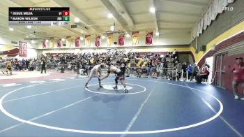 138 lbs Semifinal - Mason Wilson, JW North vs Josue Mejia, Valley View