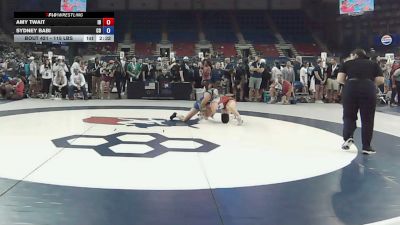 115 lbs Champ. Rd Of 64 - Amy Twait, Idaho vs Sydney Babi, Colorado