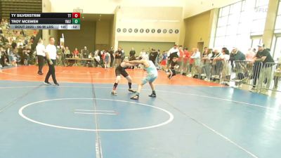 96-M lbs Semifinal - Ty Silverstrim, Team Tugman vs Troy McEwen, Yale Street