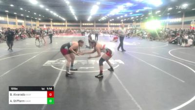 191 lbs Quarterfinal - Briana Alvarado, Scotsmen WC vs Aliyah Stiffarm, Havre WC