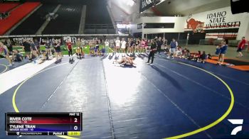 110 lbs Placement (16 Team) - River Cote, Montana vs TYLENE TRAN, Nevada SILVER