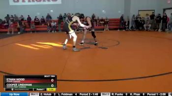 195 lbs Cons. Round 3 - Ethan Wood, Mount Vernon vs Cooper Lindaman, Center Point-Urbana