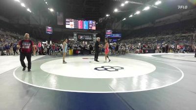 115 lbs Cons. Rd Of 32 - Kiera Hagman, MN vs Lily Runez, MA