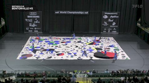 Bentonville HS "Bentonville AR" at 2025 WGI Guard World Championships