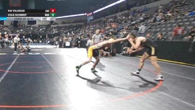 138 lbs Consi Of 32 #2 - Kai Villegas, Lincoln (SF) vs Cole Schmidt, Windsor (NC)