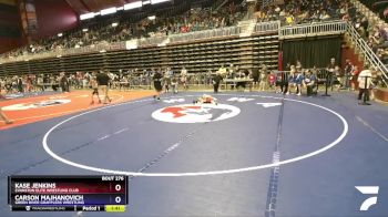 59 lbs Cons. Round 2 - Kase Jenkins, Evanston Elite Wrestling Club vs Carson Majhanovich, Green River Grapplers Wrestling