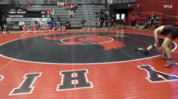 144 lbs 3rd Place Match - Sam Myers, Cedar Rapids Kennedy vs Jimmy Milder, Iowa City, City High