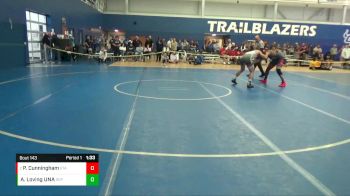 215 lbs Round 2 - Pierce Cunningham, St Thomas Aquinas vs Antonio Loving UNA, Southeast Polk