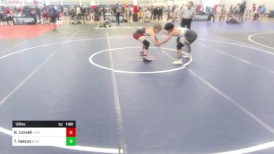 126 lbs Quarterfinal - Brode Colwell, Eastmark vs Trent Nelson, BlackCat WC