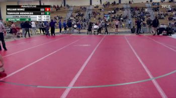 174 lbs Cons. Round 4 - Temuulen Mendbileg, Iowa Central Community College vs William Muniz, Southeastern Community College