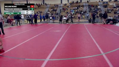 174 lbs Cons. Round 4 - Temuulen Mendbileg, Iowa Central Community College vs William Muniz, Southeastern Community College