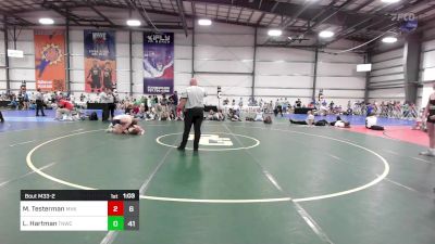 182 lbs Rr Rnd 2 - Mason Testerman, Mavericks Wrestling vs Landon Hartman, TNWC Flash Daddy