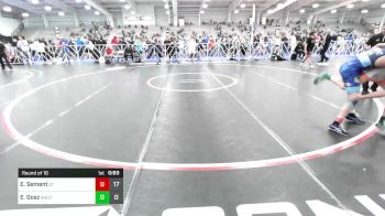 132 lbs Round Of 16 - Eren Sement, Steller Trained RanCor Battalion vs Evan Gosz, Team Shutt Wrestling Prep