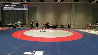 130 lbs Semis - Waylan Collins, NC vs Kaja Williams, FL