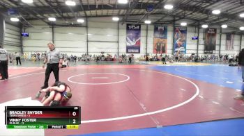 60 lbs Rd# 4- 2:00pm Friday Final Pool - Bradley Snyder, Terps XPress vs Vinny Foster, PA Blue