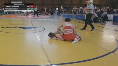 152 lbs Consi Of 8 #2 - Daniel Sheehan, Smitty's Barn vs Brandon Gray, Newport High School