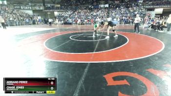 4A 165 lbs Cons. Semi - Chase Jones, Woodinville vs Adriano Perez, Tahoma