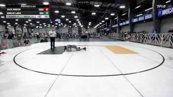 95 lbs Rr Rnd 3 - Jack Beech, Funk University vs Emilio Lara, Broad Axe Green