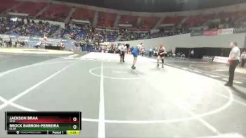 3A-220 lbs Quarterfinal - Jackson Braa, Scio vs Brock Barron-Perreira, Glide