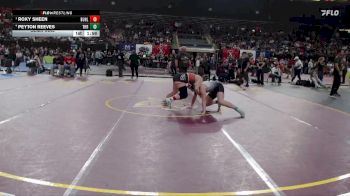 155 lbs Semifinal - Roxy Sheen, Buhl vs Peyton Reeves, Thunder Ridge