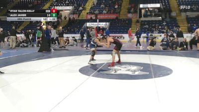 132 lbs 3rd Place - Ryan Talon-Kelly, Dedham vs Alex Javier, Somerset Berkley