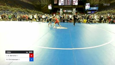 215 lbs Rnd Of 64 - Alexander Berisha, NY vs Henry Christensen, IA