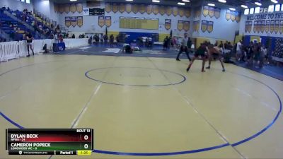 150 lbs Round 4 (8 Team) - Cameron Popeck, Longwood WC vs DYLAN BECK, NFWA