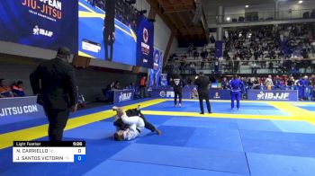 NATALIA CARRIELLO vs JÉSSICA SANTOS VICTORINO 2024 European Jiu-Jitsu IBJJF Championship