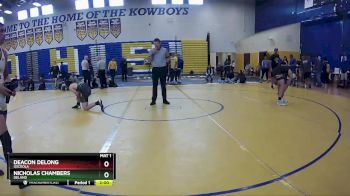 165 White Semifinal - Deacon Delong, Osceola vs Nicholas Chambers, Deland