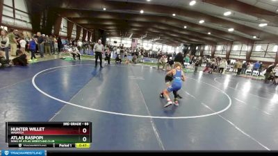 66 lbs Cons. Round 4 - Hunter Willet, Wasatch vs Atlas Raspopi, Sons Of Atlas Wrestling Club