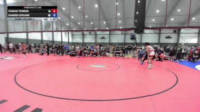 Junior Boys FS - 215 lbs Cons. Round 4 - Fabian Torres, CA vs Damien Spears, WA