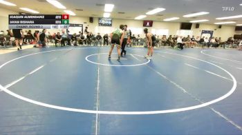 157 lbs Champ. Round 2 - Javan Bishara, Royal vs Joaquin Almendariz, Arroyo (El Monte)