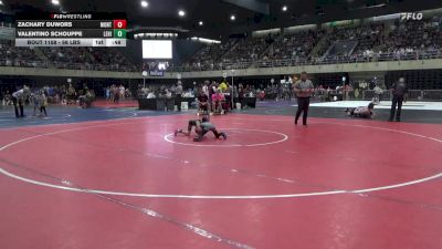 56 lbs Consi Of 8 #2 - Zachary DuWors, Montclair vs Valentino Schouppe, Lehighton