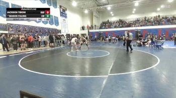 157 lbs Champ. Round 2 - Jackson Tiboni, Hanford vs Mason Faling, Lewiston