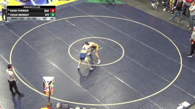 157 lbs Consi Of 16 #1 - Gage Furman, Montgomery vs Colin Murray, Upper Moreland