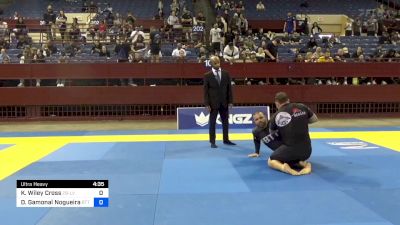 Kenny Wiley Cross vs Diego Gamonal Nogueira 2024 Pan IBJJF Jiu-Jitsu No-Gi Championship