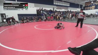53 lbs 1st Place Match - John Watkins Iii, SoCal Hammers vs Christopher Moreno, Reign Wrestling Club